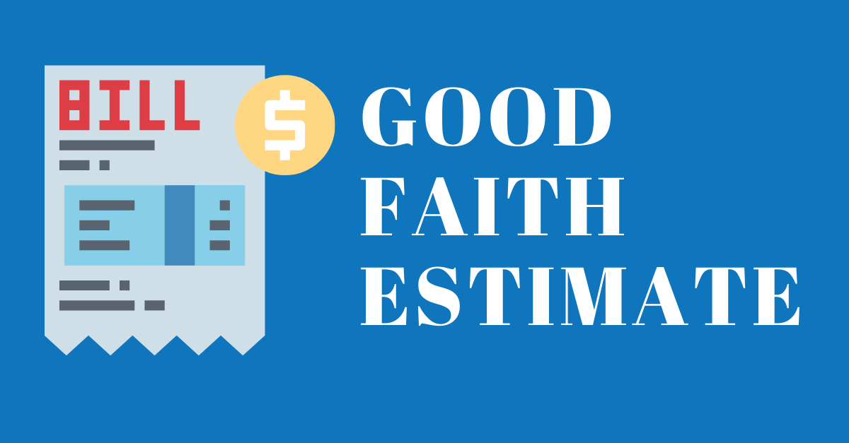 Good Faith Estimate Creative Solutions Behavioral Health Pllc